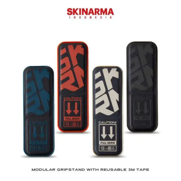 SKINARMA SPUNK UNIVERSAL GRIPSTAND WITH REUSABLE TAPE | BLUE